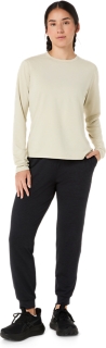 REFINED TEXTURE LONG SLEEVE TOP, Image 6 of 6