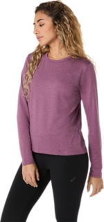REFINED TEXTURE LONG SLEEVE TOP, Image 3 of 7