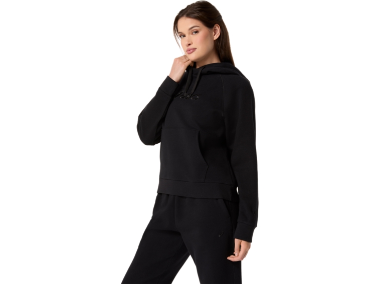 ASICS LOGO FLEECE PULLOVER HOODIE thumbnail