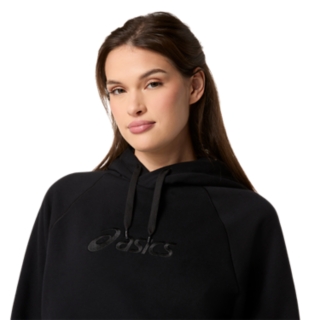 ASICS LOGO FLEECE PULLOVER HOODIE, Image 4 sur 6