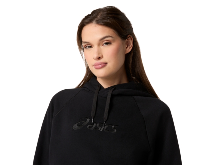 ASICS LOGO FLEECE PULLOVER HOODIE thumbnail