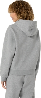 ASICS LOGO FLEECE PULLOVER HOODIE, Afbeelding 2 van 7