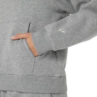 ASICS LOGO FLEECE PULLOVER HOODIE, Afbeelding 5 van 7