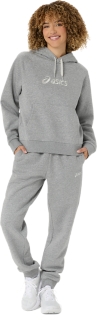 ASICS LOGO FLEECE PULLOVER HOODIE, Afbeelding 7 van 7