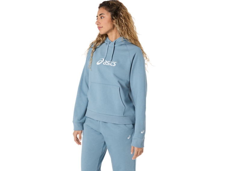 ASICS LOGO FLEECE PULLOVER HOODIE thumbnail