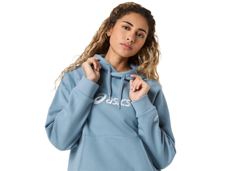 ASICS LOGO FLEECE PULLOVER HOODIE thumbnail