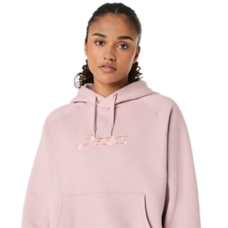 ASICS LOGO FLEECE PULLOVER HOODIE, Image 4 of 8