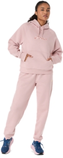 ASICS LOGO FLEECE PULLOVER HOODIE, Image 8 of 8