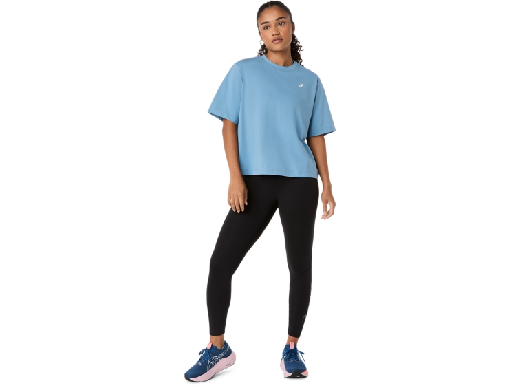 ASICS SPIRAL EMBROIDERY RELAXED TEE thumbnail