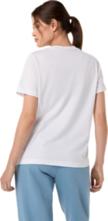 Image 2 of 6 of Women's BRILLIANT WHITE ASICS SEASONAL GRAPHIC TEE Women Tops