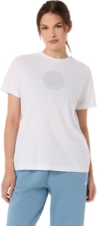 Alternative image view of ASICS SEASONAL GRAPHIC TEE,  BRILLIANT WHITE