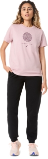 Image 6 of 6 of Women's MORGANITE ASICS SEASONAL GRAPHIC TEE Women's Short Sleeve Shirts