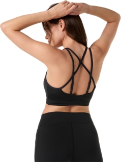 NAGINO FLEX STRAPPY BRA, Performance Black 2