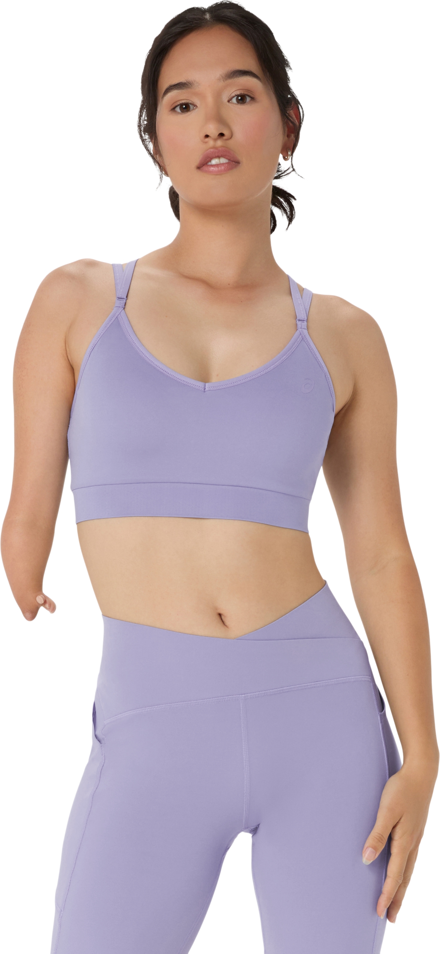Женские спортивные бра ASICS Nagino Flex Strappy Bra, цвет: Bluebell — фото 1