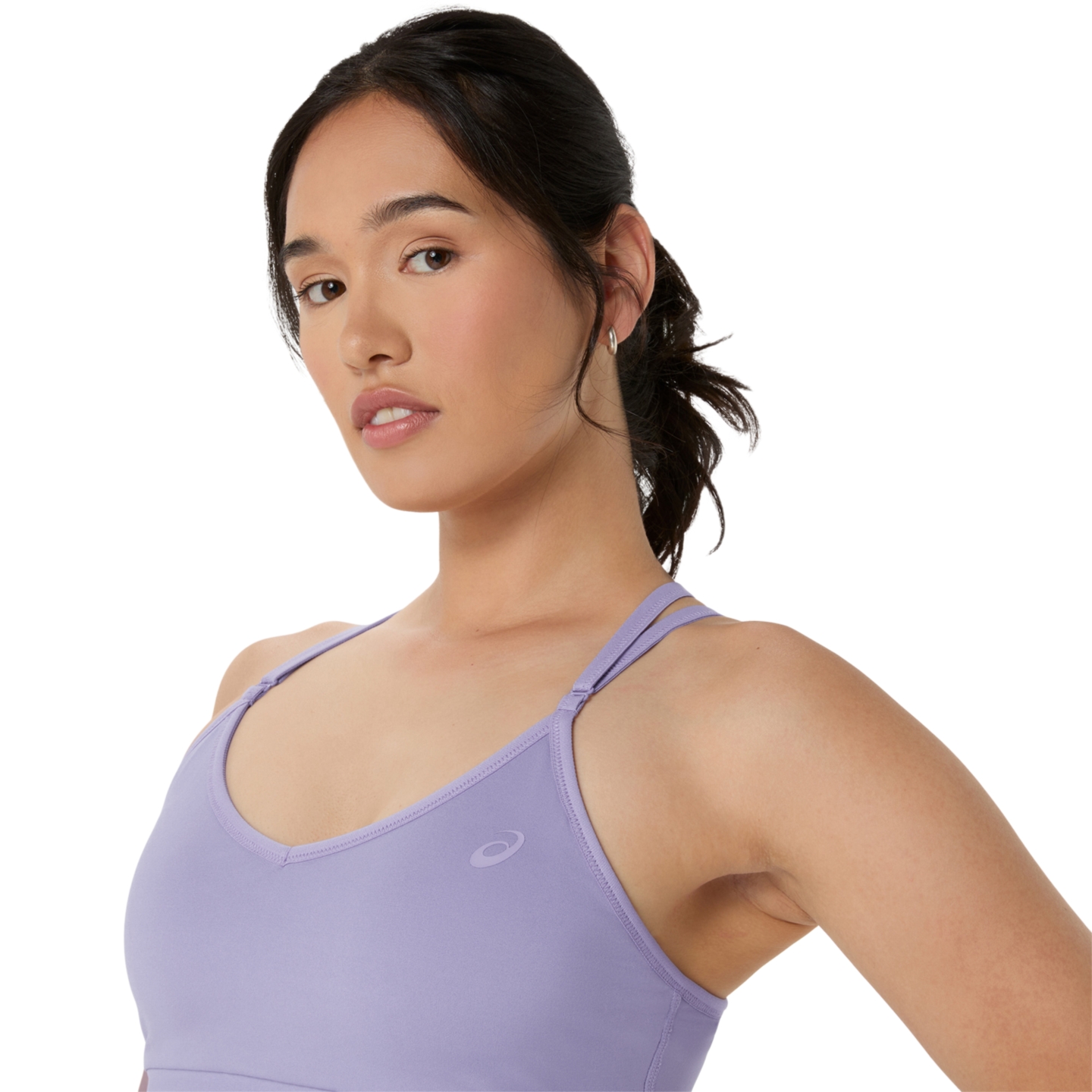 Женские спортивные бра ASICS Nagino Flex Strappy Bra, цвет: Bluebell — фото 4