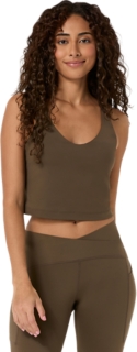 NAGINO FLEX BRA TOP, Kuriiro Brown 1