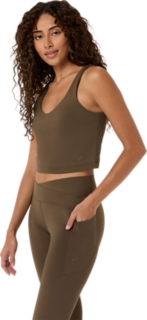 NAGINO FLEX BRA TOP, Kuriiro Brown 3