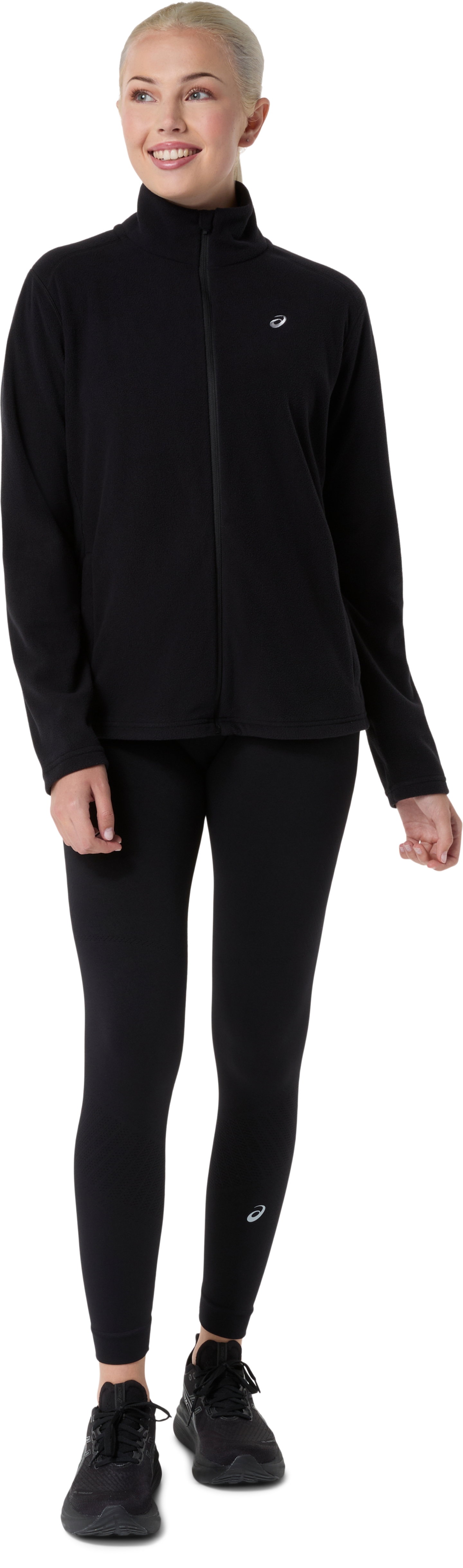 Женская куртка ASICS Sport Winter Polar Fleece, цвет: Чёрный — фото 6