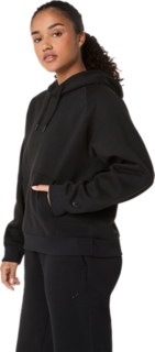 FLEECE PULLOVER HOODIE, Performance Black 3