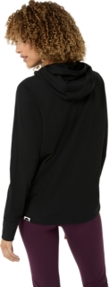 ACTIADAPT PACKABLE LONG SLEEVE HOODIE, Performance Black 2