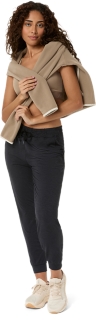 REFINED TEXTURE FLEECE HALF ZIP LONG SLEEVE TOP, Image 7 of 7