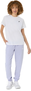 Image 5 of 5 of  BRILLIANT WHITE ASICS SPIRAL EMBROIDERY TEE Short Sleeve Shirts