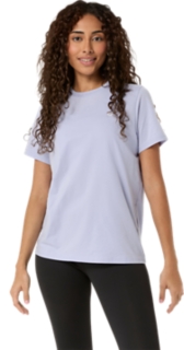 Alternative image view of ASICS SPIRAL EMBROIDERY TEE,  FRESH AIR