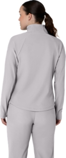 WOMEN'S RIB HALF ZIP, Image 2 of 8