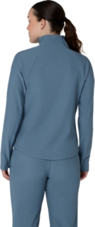 WOMEN'S RIB HALF ZIP, Image 2 of 8