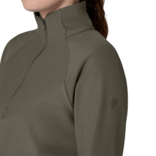 WOMEN'S RIB HALF ZIP, Image 4 of 8