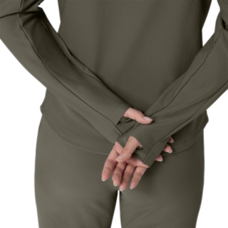 WOMEN'S RIB HALF ZIP, Image 6 of 8