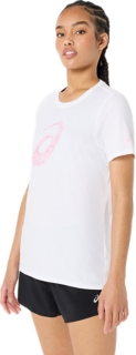 WOMEN'S ASICS BUTTERFLY TEE, Image 3 of 6