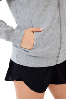 GCM26 FLEECE ZIP THRU HOODIE , Image 5 of 8