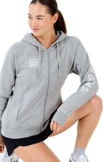 GCM26 FLEECE ZIP THRU HOODIE , Image 7 of 8