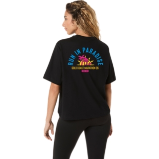 GCM26 ASICS SPIRAL EMBROIDERY TEE , Image 2 of 4