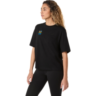 GCM26 ASICS SPIRAL EMBROIDERY TEE , Image 3 of 4