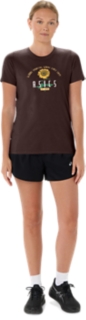 WOMEN'S ASICS GSG 77 SUNFLOWER TEE, Image 6 of 6