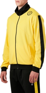 Asics on sale yellow tracksuit