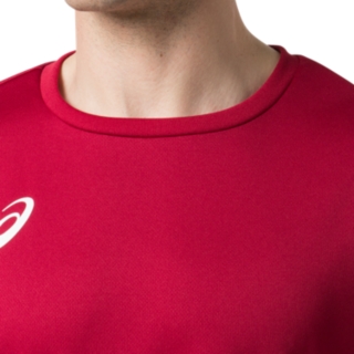 早稲田 カレッジ チームtシャツ Hs Wエンジ メンズ Tシャツ ポロシャツ Asics