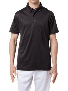 ボタンダウンポロシャツ | ブラック | メンズ Tシャツ・ポロシャツ 