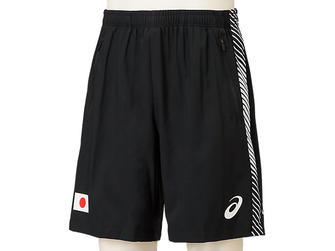 日本代表ポディウムハーフパンツ | JPブラック | メンズ ショートパンツ【ASICS公式通販】 日本代表ポディウムハーフパンツ | JPブラック | メンズ ショートパンツ【ASICS公式通販】
