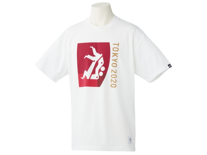 Tシャツ（東京2020パラリンピックスポーツピクトグラム） | ホワイト（柔道） | メンズ Tシャツ・ポロシャツ | ASICS