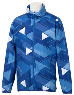 ジャポニズムクロスジャケット ブルー メンズ アウター ベスト Asics