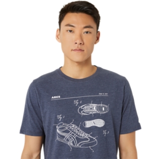 UNISEX ASICS SHOE SCHEMATIC TEE, Image 4 of 6