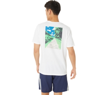 UNISEX ASICS GO RUN OUTSIDE CREW TEE, Image 2 of 7