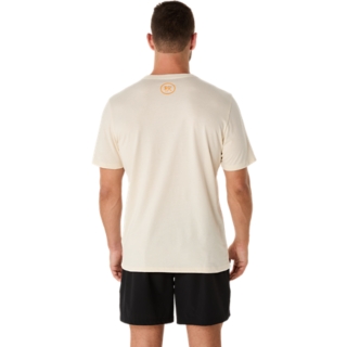 UNISEX SHORT SLEEVE GRADIENT SPIRAL LOGO TEE | Unisex | Oatmeal Heather | Unisex Short Sleeve Shirts | ASICS United States