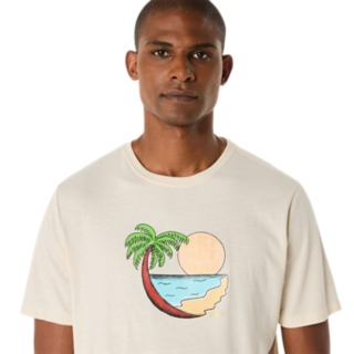 UNISEX ASICS PALM IN THE SUN SHORT SLEEVE TEE, Image 4 of 6