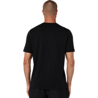 UNISEX ASICS WANDER SHORT SLEEVE TEE, Performance Black 2