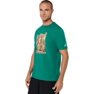 UNISEX ASICS WANDER SHORT SLEEVE TEE, Image 3 of 6