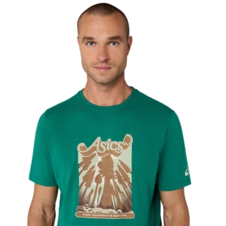 UNISEX ASICS WANDER SHORT SLEEVE TEE, Image 4 of 6